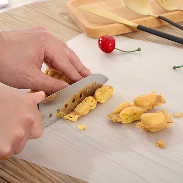 Transparent Square PP Placemat Easy Clean Mat for Refrigerator /Outdoor Picnic/Chopping