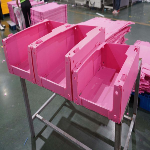 20260513_162255_047 High-strength Warehouse Corrugated Plastic Storage Picking Bins Stacking Stackable Pick Bins Boxes