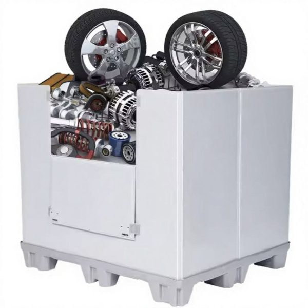 20260515_090527_011 Source factory direct supply, low price injection molding PP honeycomb turnover box, suitable for logistics circulation with a load capacity of up to 500KG.