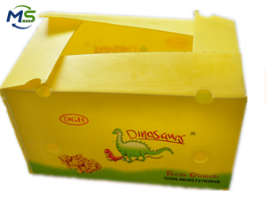Fruit turnover box (14) FDA & EU FCM Certified PP Corrugated Plastic Box for Fruits and Vegetables Food Grade Packaging Container