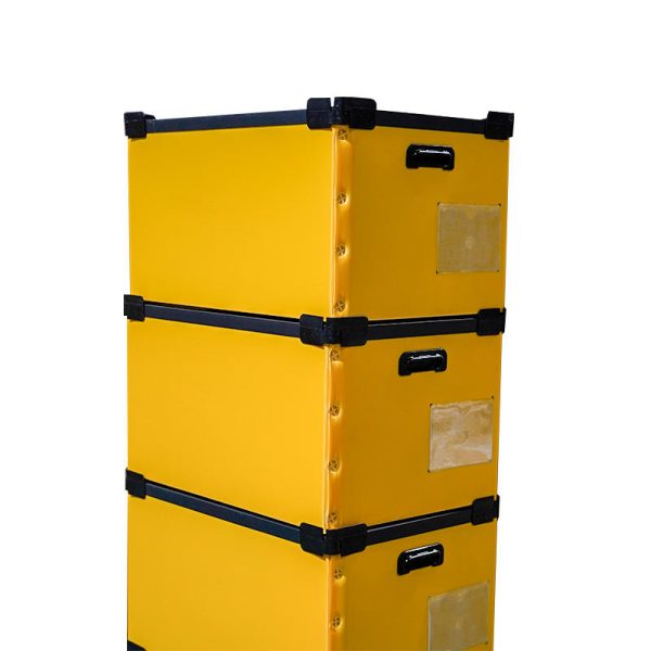 Conductive Folding PP Corrugated Boxes for Mail Delivery, Produce & Storage