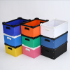 Factory Supply PP Hollow Plate Foldable Turnover Boxes with Anti-Static Partitions
