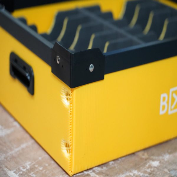 Durable PP Plastic Corrugated Packaging Boxes with Dividers Easy Processing