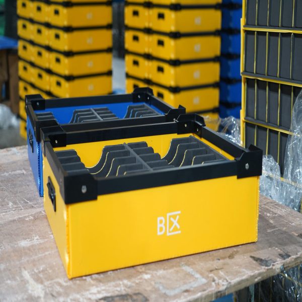Durable PP Plastic Corrugated Packaging Boxes with Dividers Easy Processing