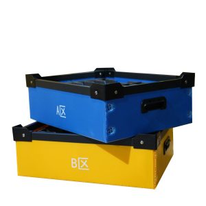 Durable PP Plastic Corrugated Packaging Boxes with Dividers Easy Processing