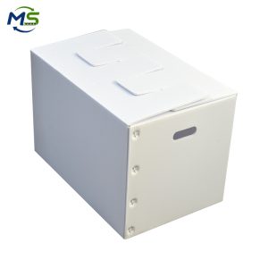 0000 New Design Sealable Plastic Box Foldable Reusable Shipping Box for Packaging