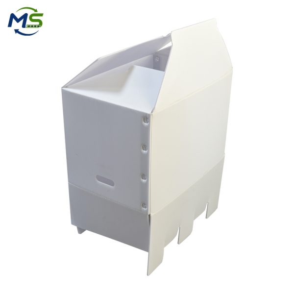 03 New Design Sealable Plastic Box Foldable Reusable Shipping Box for Packaging