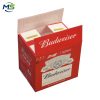 1 Custom Size Printed PP Hollow Sheet Beer Packaging Crate Eco Reusable Corflute Box for Beer Wine Export Transportation