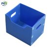 1 (3) Eco-Friendly Corrugated PP Plastic Bins Open Front Book Holders for Home, School & Office Sundries