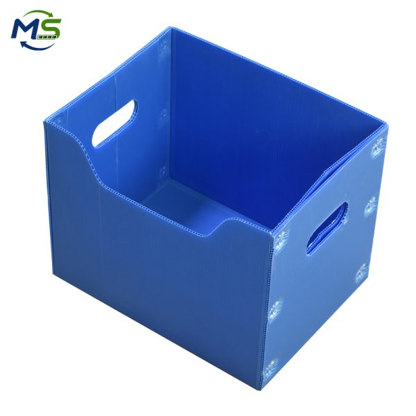 1 (3) Eco-Friendly Corrugated PP Plastic Bins Open Front Book Holders for Home, School & Office Sundries