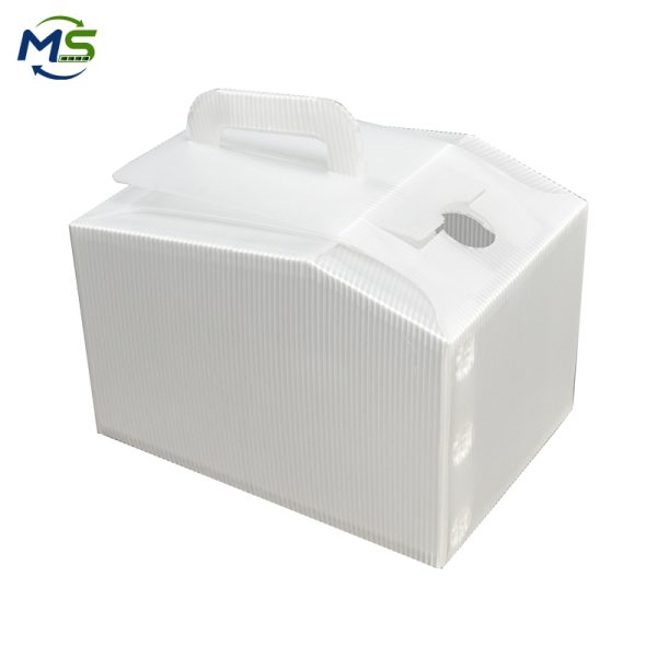 1 PP Hollow Board Coffee Cup Carrier Box Reusable Drink Takeaway Delivery Box