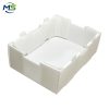 1 Breathable Food Grade PP Plastic Mango Turnover Box, Corrugated Plastic Crate for Fresh Fruit Farm Logistics