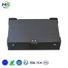 1 拷贝 Rigid PP Hollow Board File Box Black Flip Top Document Storage Case for Office