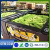 12 Breathable PP Hollow Board Vegetable Circulation Box Black Corrugated Plastic Crate for Farm to Market Fresh Veggie Transport