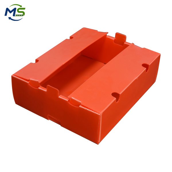 2 Stackable PP Fruit Turnover Box Lightweight Portable For Farm Fresh Fruit Sorting And Delivery