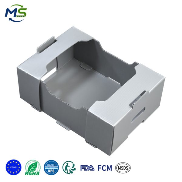 3 拷贝 FCM Food Grade PP Corrugated Fruit Container High Toughness for Tropical Fruit Export Packaging