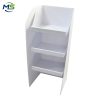 DSC_9312 Custom 3-Tier PP Corrugated Plastic Display Stand Lightweight Coroplast Retail Floor Rack for Supermarket & Promotional Use