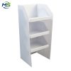 DSC_9314 Custom 3-Tier PP Corrugated Plastic Display Stand Lightweight Coroplast Retail Floor Rack for Supermarket & Promotional Use
