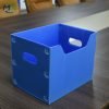 DSC_9341 Eco-Friendly Corrugated PP Plastic Bins Open Front Book Holders for Home, School & Office Sundries