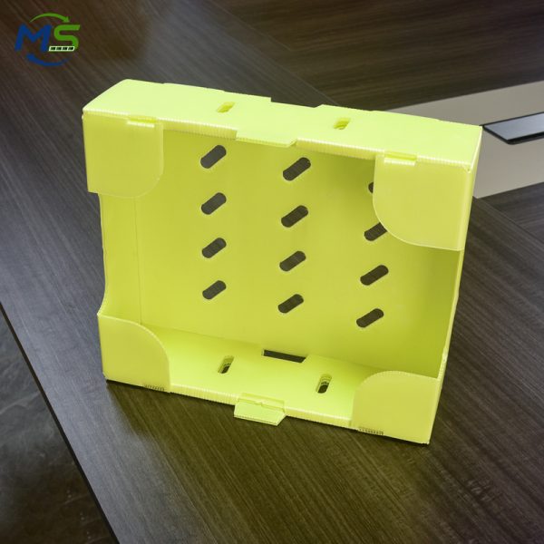 DSC_9481 Durable PP Produce Crate Waterproof Packaging for Retail Fresh Vegetable Delivery