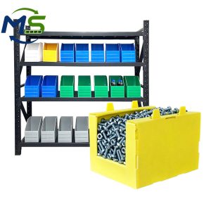 PP Corrugated Picking Box (21) PP Picking Box Stackable Storage Bin For Electronic Components Warehouse Management