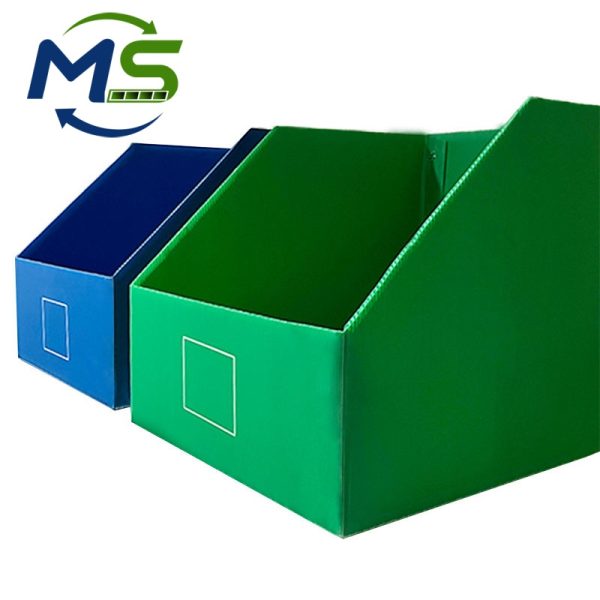 PP Corrugated Picking Box (8) Durable Polypropylene Picking Container For PCB Board Sorting And Inventory Control