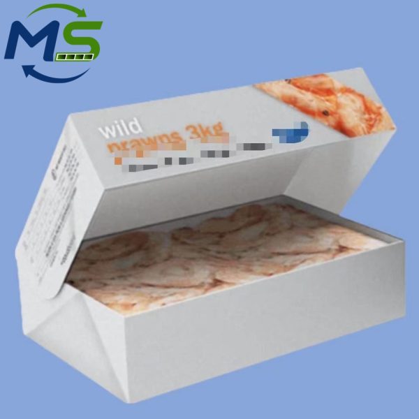 PP Corrugated Seafood Box Reusable PP Seafood Crate Stackable Container For Oyster Harvest Storage