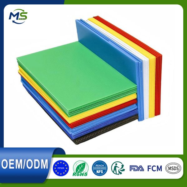 PP Corrugated Sheet (16) UV Resistant PP Corrugated Plastic Sheets for Outdoor Applications