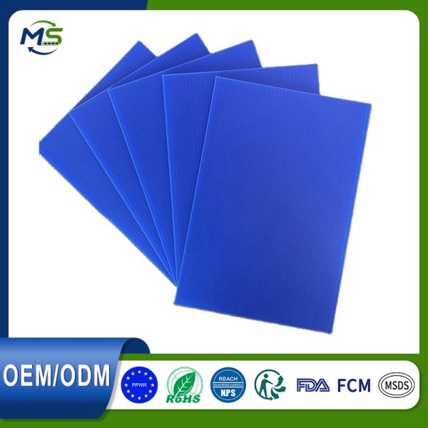 PP Corrugated Sheet (2) UV Resistant PP Corrugated Plastic Sheets for Outdoor Applications