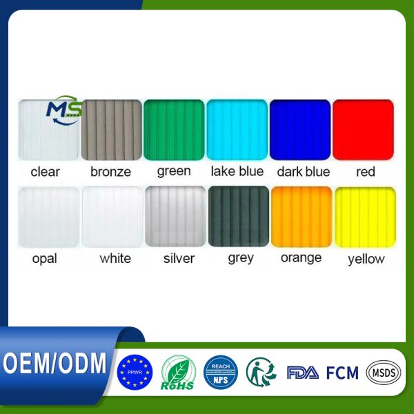 Custom Size PP Corrugated Sheets for Industrial and Commercial Use