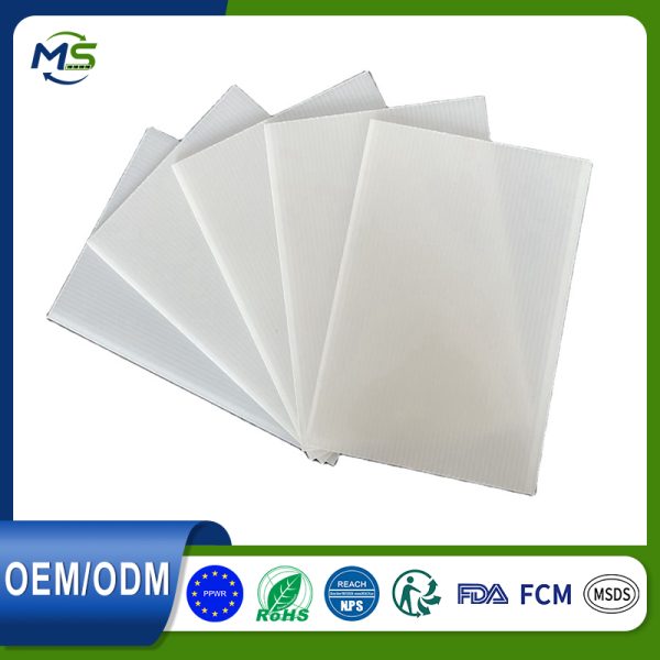 PP Corrugated Sheet (31) Waterproof PP Hollow Board for Packaging, Printing and Advertising