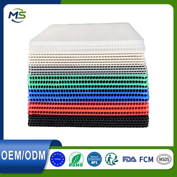 PP Corrugated Sheet (32) Waterproof PP Hollow Board for Packaging, Printing and Advertising