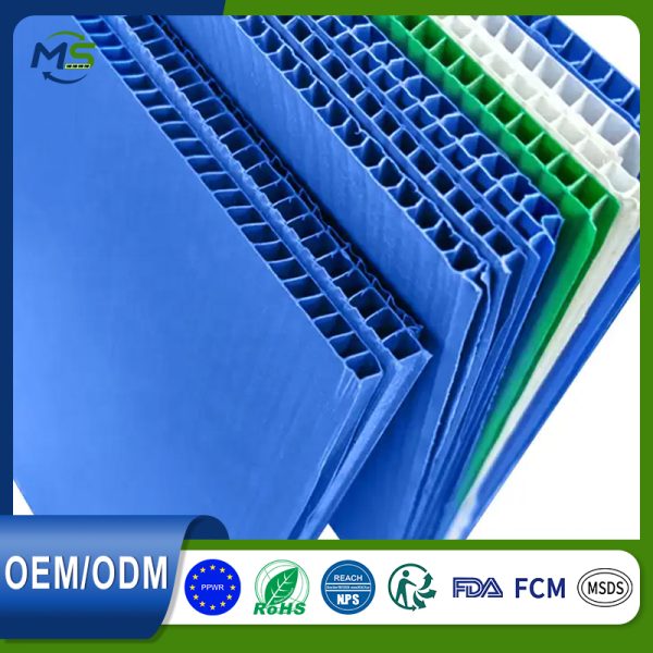 PP Corrugated Sheet (4) Eco Friendly PP Hollow Sheet for Returnable Packaging Systems