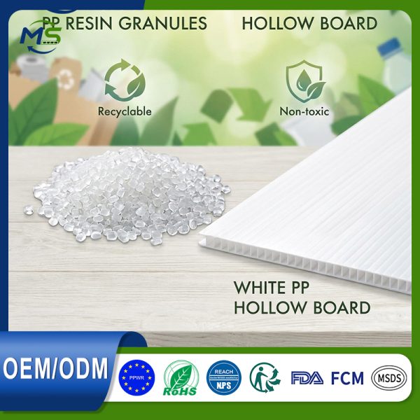 Lightweight PP Hollow Sheet Board for Industrial Packaging and Protection