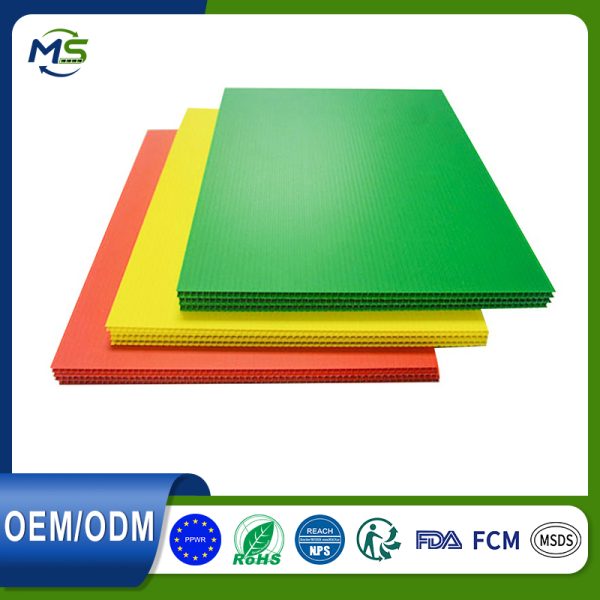 PP Corrugated Sheet (5) Eco Friendly PP Hollow Sheet for Returnable Packaging Systems