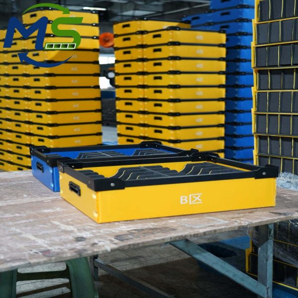 PP Corrugated Turnover Box (10) - 副本 Polypropylene Plastic Box With Dividers Anti Scratch Packaging For Electronic Components