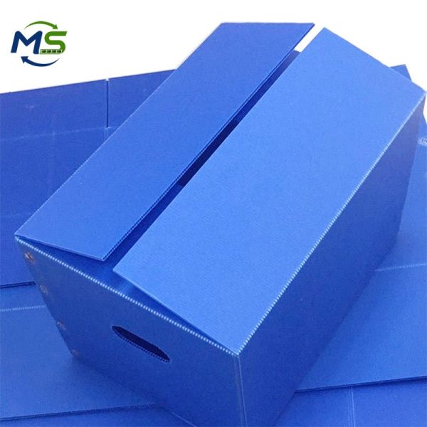PP Corrugated Turnover Box (16) Custom OEM PP Hollow Board Turnover Box Sustainable Packaging For Factory Warehouse Operations