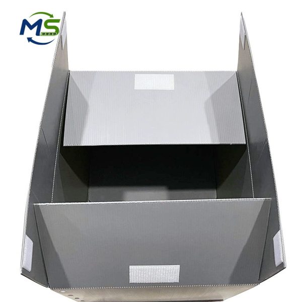 PP Corrugated Turnover Box (20) Polypropylene Hollow Logistics Box Wear Resistant Returnable Container For Supply Chain Transport