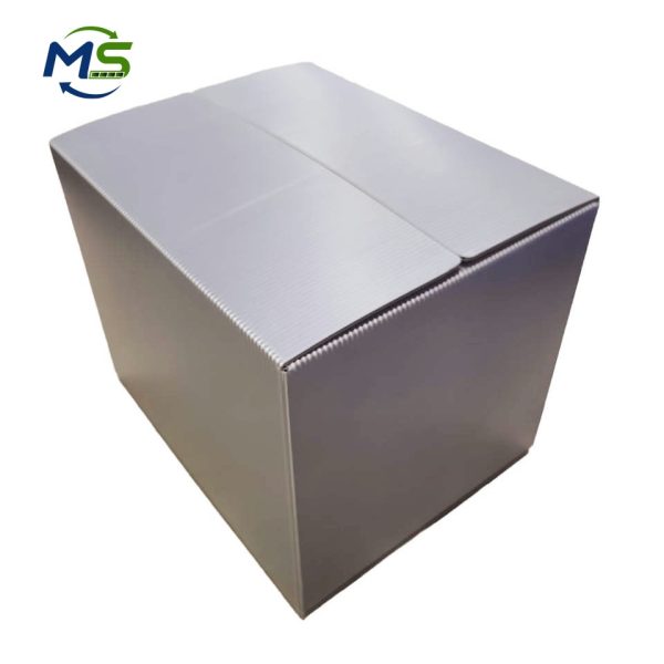 PP Corrugated Turnover Box (21) Polypropylene Hollow Logistics Box Wear Resistant Returnable Container For Supply Chain Transport