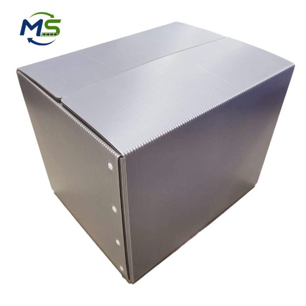 PP Corrugated Turnover Box (22) Polypropylene Hollow Logistics Box Wear Resistant Returnable Container For Supply Chain Transport