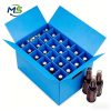 PP Corrugated Turnover Box (3) Heavy Duty Polypropylene Hollow Turnover Box with Lid for Industrial Parts Packaging and Transport