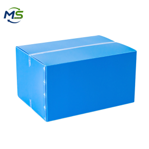 PP Corrugated Turnover Box Custom OEM PP Hollow Board Turnover Box Sustainable Packaging For Factory Warehouse Operations