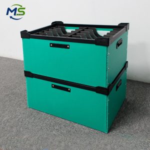 PP Hollow Sheet Divider Box (14) Polypropylene Plastic Box With Dividers Heavy Duty Storage Solution For Automotive Parts Handling