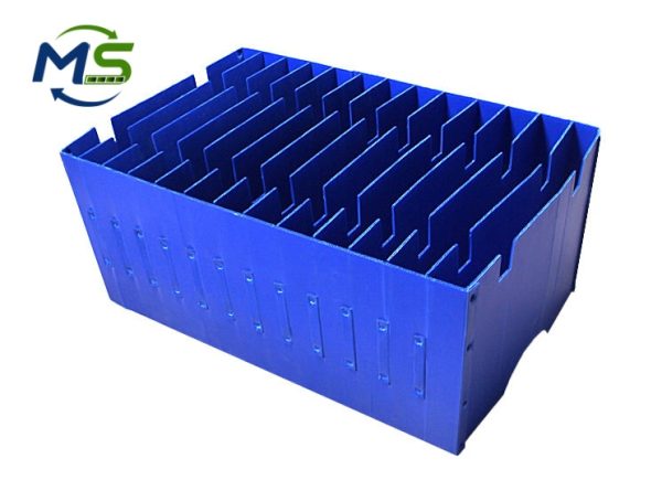 PP Hollow Sheet Divider Box (3) Stackable PP Partition Box Durable Storage Container For Fastener Management
