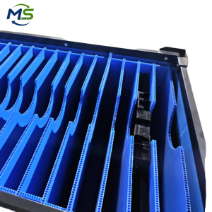 PP Hollow Sheet Divider Box (4) Heavy Duty Polypropylene Divider Box For Crystal Glassware Export Packaging