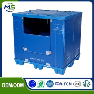PP Pallet Sleeve Box (114) Reusable PP Honeycomb Box for Warehouse Storage and Distribution