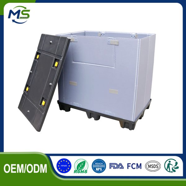Returnable PP Honeycomb Packaging Box for Manufacturing Industries