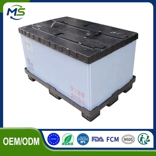 Foldable PP Honeycomb Storage Box for Warehouse Operations