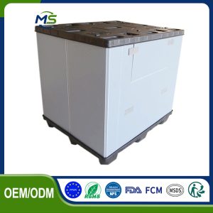 PP Pallet Sleeve Box (35) Durable PP Honeycomb Produce Box for Export Markets
