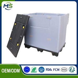 PP Pallet Sleeve Box (6) PP Honeycomb Container for EV Battery Logistics